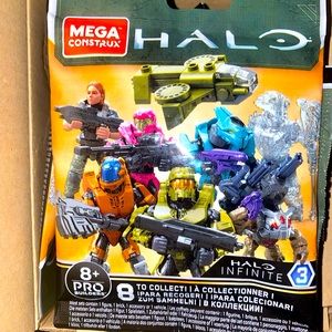 Mega Construx HALO Infinite 3 Sealed Blind Bag